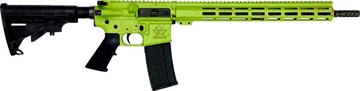 Picture of GREAT LAKES FIREARMS GL-15 RIA 223 WYLDE 16IN BBL ORC ZOMBIE SPLATTER/NITRIDE 30RD MAG GL15223 S-ZOM GL15223SZOM