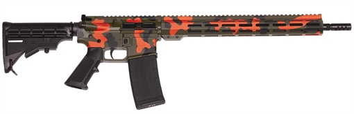 Picture of Great Lakes Firearms GL15223MCMP AR-15 Mission 223 Wylde 30+1 16", Deer Camp Camo Rec/15" M-Lok Handguard, Black Carbine Stock & A2 Grip, Muzzle Brake GL15223MCMP GL15223 M-CMP