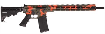 Picture of Great Lakes Firearms  AR-15 Mission 223 Wylde 30+1 16", Deer Camp Camo Rec/15" M-Lok Handguard, Black Carbine Stock & A2 Grip, Muzzle Brake  GL15223 M-CMP