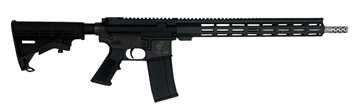 Picture of Great Lakes Firearms AR-15 223 Wylde 30+1 16", Black, 15" M-Lok Handguard, Carbine Stock, A2 Grip, Muzzle Brake Left Hand GL15223SSLBLK