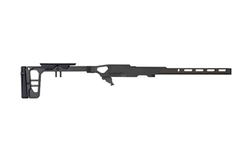 Picture of GREY BIRCH LACHASSIS RUGER 10/22 CHASSIS SYSTEM 10IN FOREND/FOLDING STOCK- GRAY LACHASSIS-10/22- 10"GRY