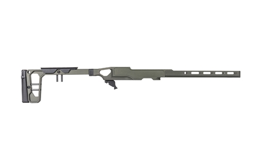 Picture of GREY BIRCH LACHASSIS RUGER 10/22 CHASSIS SYSTEM10IN FOREND/FOLDING STOCK- ODG LACHASSIS-10/22- 10"ODG