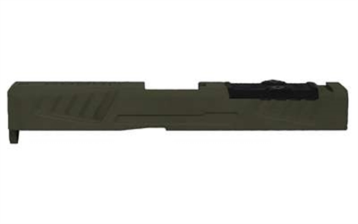 Picture of GREY GHOST GLOCK 19 GEN3 SLIDE RMR/DP PRO CUT VERSION 6 OLIVE DRAB CERAKOTE GGP-19-3-OC-OD-V6