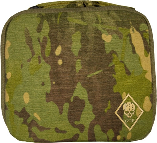 Picture of Grey Ghost Gear Pistol Case, Multicam Tropic, Adjustable Carry Strap, Internal Zippered Mesh Pocket, Holds Full Size Pistol and Two Magazines 6026-40