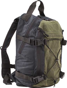 Picture of GREY GHOST GEAR THROWBACK BAG BLACK/OLIVE DRAB 6022-BLK-OD
