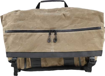 Picture of GREY GHOST GEAR WANDERER BAG 2.0 WAXED CANVAS FIELD TAN GTG5906TAN