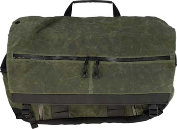 Picture of GREY GHOST GEAR WANDERER BAG 2.0 WAXED CANVAS OLIVE DRAB GTG5906OD