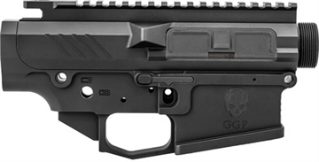 Picture of Grey Ghost Precision AR-10 Billet Receiver Set, 308 Win, Black Finish, Flared Magazine Well, Functions with Nearly all Available DPMS Pattern Large Frame Parts GGP-S-Heavy-RCVR GGPSHEAVYRCVR