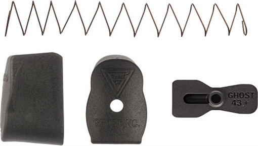 Picture of GHOST MOAB MAGAZINE EXTENSION FOR GLOCK 43 PLUS 2 RNDS BLACK GHOG43PLUS2