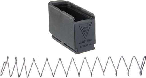 Picture of GHOST MOAB MAGAZINE EXTENSION FOR GLOCK 43X48 PLUS 4 RNDS GHOG43X48PLUS4