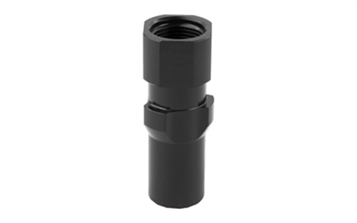 Picture of Griffin Armament 3-Lug 9mm Luger M13.5x1 LH tpi 17-4 Stainless Steel Black Melonite QPQ 3L1351LH