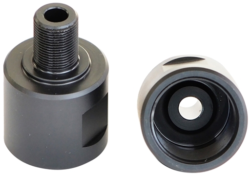 Picture of Griffin Armament Suppressor Mount Thread Adapter 5/8"x24 Melonite QPQ Black 24MM5824A