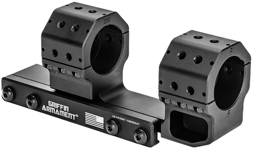 Picture of Griffin Armament Cantilever Mount Black Anodized 34mm Tube Cantilever Mount 15 MOA GSMC1425H34MM