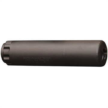 Picture of Griffin Armament Recce 5 MOD5, Suppressor, 6.2", 556NATO, 17-4PH Stainless Steel, Black High Temp Griffin Endura-Kote, 14.5oz, 1/2x28 Taper Mount Minimalist Brake Included GAREC5-W GAREC5W