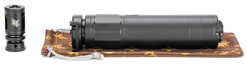 Picture of GRIFFIN ARMAMENT SUPPRESSOR M4SD L TUBELESS 22CAL BLK GAM4SDLW
