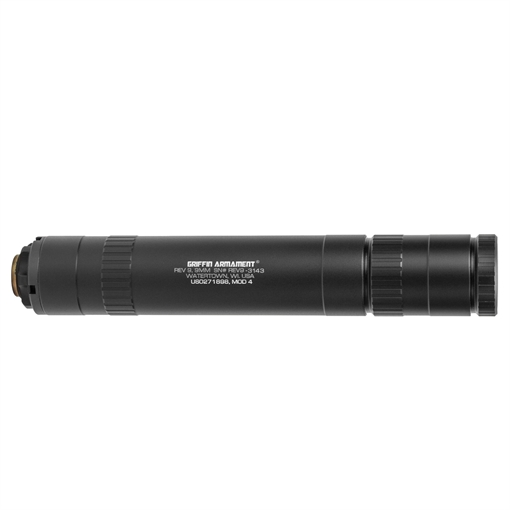 Picture of GRIFFIN ARMAMENT SUPPRESSOR REVOLUTION 9 MOD 4 BLK GAREV9M4W