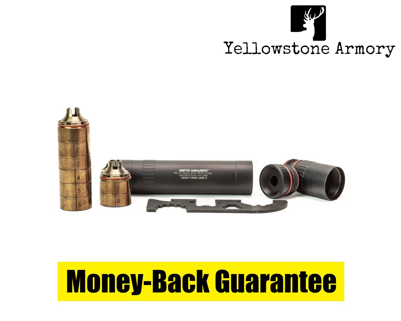 GRIFFIN ARMAMENT SUPPRESSOR REVOLUTION 9 MOD 4 BLK GAREV9M4W ...