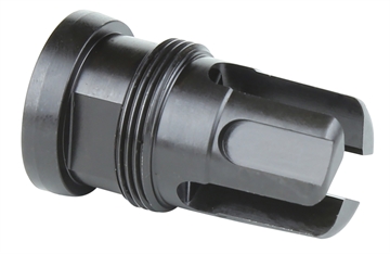 Picture of Griffin Armament Minimalist Taper Mount Flash Suppressor Black 17-4 Stainless Steel with 1/2"-28 tpi Threads, 1.80" OAL & 1.07" Diameter for 5.56x45mm NATO TMMFH1228
