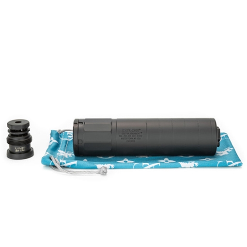 Picture of Griffin Armament Explorr EU2, Suppressor, 5.8", 556NATO, Black, 17-4PH Stainless Steel GAEU2-W GAEU22W