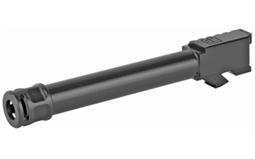 Picture of Griffin Armament ATM, Fits Glock 17 Gen 5, 9MM, 5" Threaded Stainless Steel Barrel, Black Nitride Finish, 1/2X28 Threads, Includes Micro Carry Comp GAG17G5TB