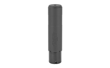 Picture of Griffin Armament GP-NATO, Suppressor, 556NATO, 6.5"L X 1.5"W, 17-4PH Stainless Steel, Full Auto Rated, Fits Most 22mm NATO A1/A2 Flash Hider & Griffin's Gate-LOK Hammer Comp, Black GAGPN-W