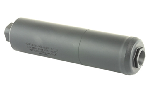 Picture of Griffin Armament GP5 (General Purpose), Suppressor, 6.25", 556NATO, 17-4PH Stainless Steel, Black Finish, 12.9oz, Direct Thread GAGP5-W