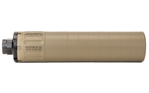 Picture of Griffin Armament Sportsman Ultra Light 300HD, Suppressor, 6.09" Long,30 Caliber, 17-4 Stainless Steel, Cerakote Finish, Flat Dark Earth, HUB Compatible, Includes 5/8x24 Direct Thread Adapter GASUL300HDFDE-W