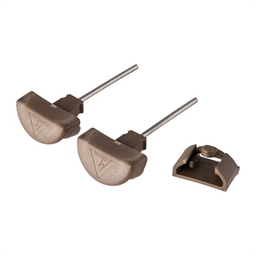 Picture of Tangodown VICKER TACTICAL GRIP PLUG/TOOL, GLOCK TAN, GEN 4 GGT-02 BRN