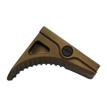 Picture of True North Concepts GRIPSTOP ALUMINUM PICATINNY EARTH BROWN GSP02