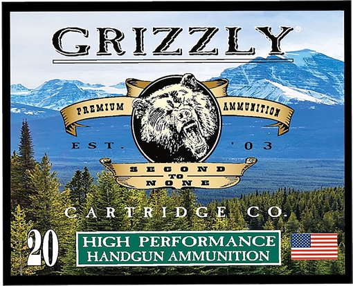Picture of Grizzly Ammo 10mmAuto 165gr Jacketed Hollow Point 20 Per Box/10 Case GC10M6