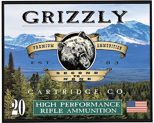 Picture of Grizzly Ammo 357Mag 210gr Full Metal Jacket Flat Point 20 Per Box/10 Case GC357M20