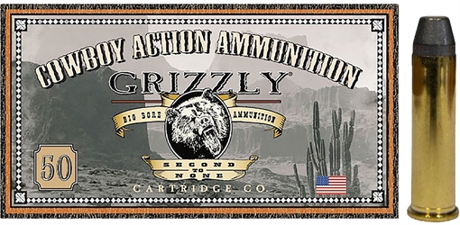 Picture of Grizzly Ammo 357Mag 158gr Round Nose Flat Point 50 Per Box/10 Case GC357M8