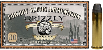 Picture of Grizzly Ammo 357Mag 158gr Round Nose Flat Point 50 Per Box/10 Case GC357M8