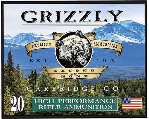 Picture of Grizzly Ammo 357Sig 125gr Full Metal Jacket Flat Point 20 Per Box/10 Case GC357S3