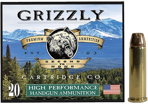 Picture of Grizzly Ammo 38Special+P 148gr Jacketed Hollow Point 20 Per Box/10 Case GC38SP+P3
