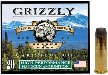 Picture of Grizzly Ammo 41Mag 250gr Wide Flat Nose Gas Check 20 Per Box/10 Case GC41M4