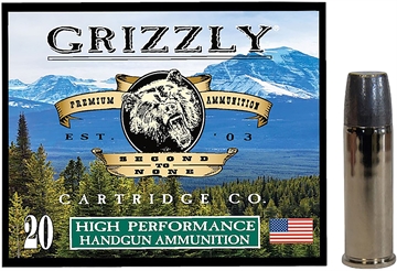 Picture of Grizzly Ammo 44Mag 320gr Wide Long Nose Gas Check 20 Per Box/10 Case GC44M19