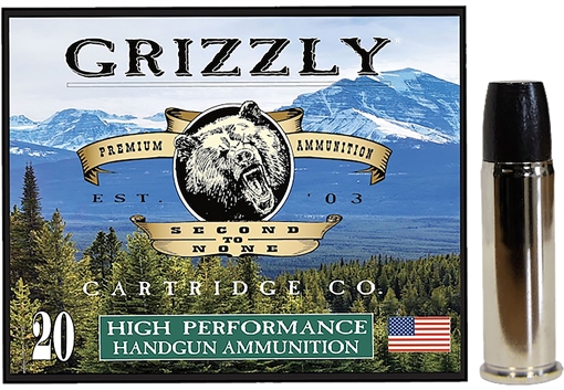 Picture of Grizzly Ammo 44Mag+P+ 355gr Wide Long Nose Gas Check 20 Per Box/10 Case GC44M+P1