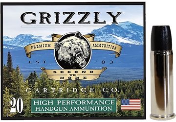 Picture of Grizzly Ammo 44Mag+P+ 355gr Wide Long Nose Gas Check 20 Per Box/10 Case GC44M+P1