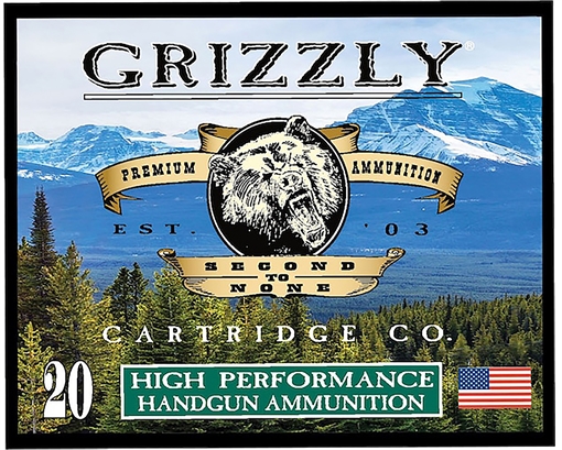 Picture of Grizzly Ammo 44Mag+P 240gr Jacketed Hollow Point 20 Per Box/10 Case GC44M+P2