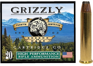 Picture of Grizzly Ammo 45-70 300gr Jacketed Hollow Point 20 Per Box/10 Case GC45/70+P2