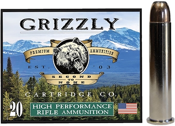 Picture of Grizzly Ammo 45-70Gov+P 350gr Bonded Flat Point 20 Per Box/10 Case GC45/70+P3
