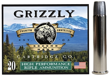 Picture of Grizzly Ammo 45-70Gov+P 405gr Bonded Flat Point 20 Per Box/10 Case GC45/70+P4