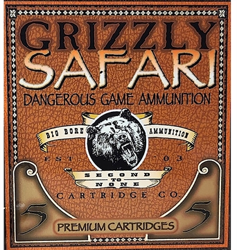 Picture of Grizzly Ammo 470NitroExpress 500gr Solid Brass 5 Per Box/10 Case GC47NE2