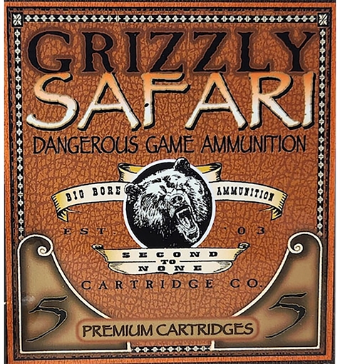 Picture of Grizzly Ammo 500-416NitroExpress 400gr Solid Brass 5 Per Box/10 Case GC5/416NE2