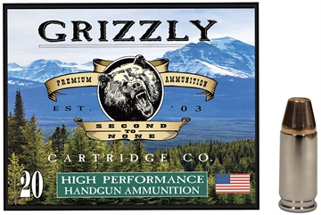 Picture of Grizzly Ammo 9mm+P 147gr Full Metal Jacket Flat Point 20 Per Box/10 Case GC9M+P2