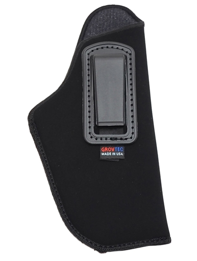 Picture of GrovTec US Inc Inside The Pants IWB Size 15 Black Suede Belt Clip Fits Large Semi-Auto 3-4" Barrel Right Hand GTHL14115R