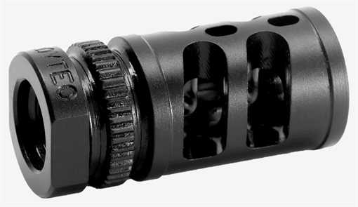 Picture of GrovTec G-COMP, Compensator, 9mm, 1/2X28 Thread Pitch, Nitride Finish, Black GTHM351
