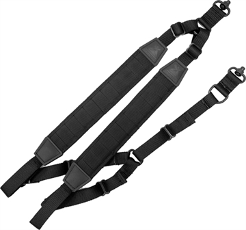 Picture of GROVTEC MOLLE BACKPACK SLING W/PUSH BUTTON SWIVELS BLACK GTSL118