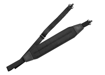 Picture of Grovtec Molle Padded Sling with Push Button Swivels Black GTSL120
